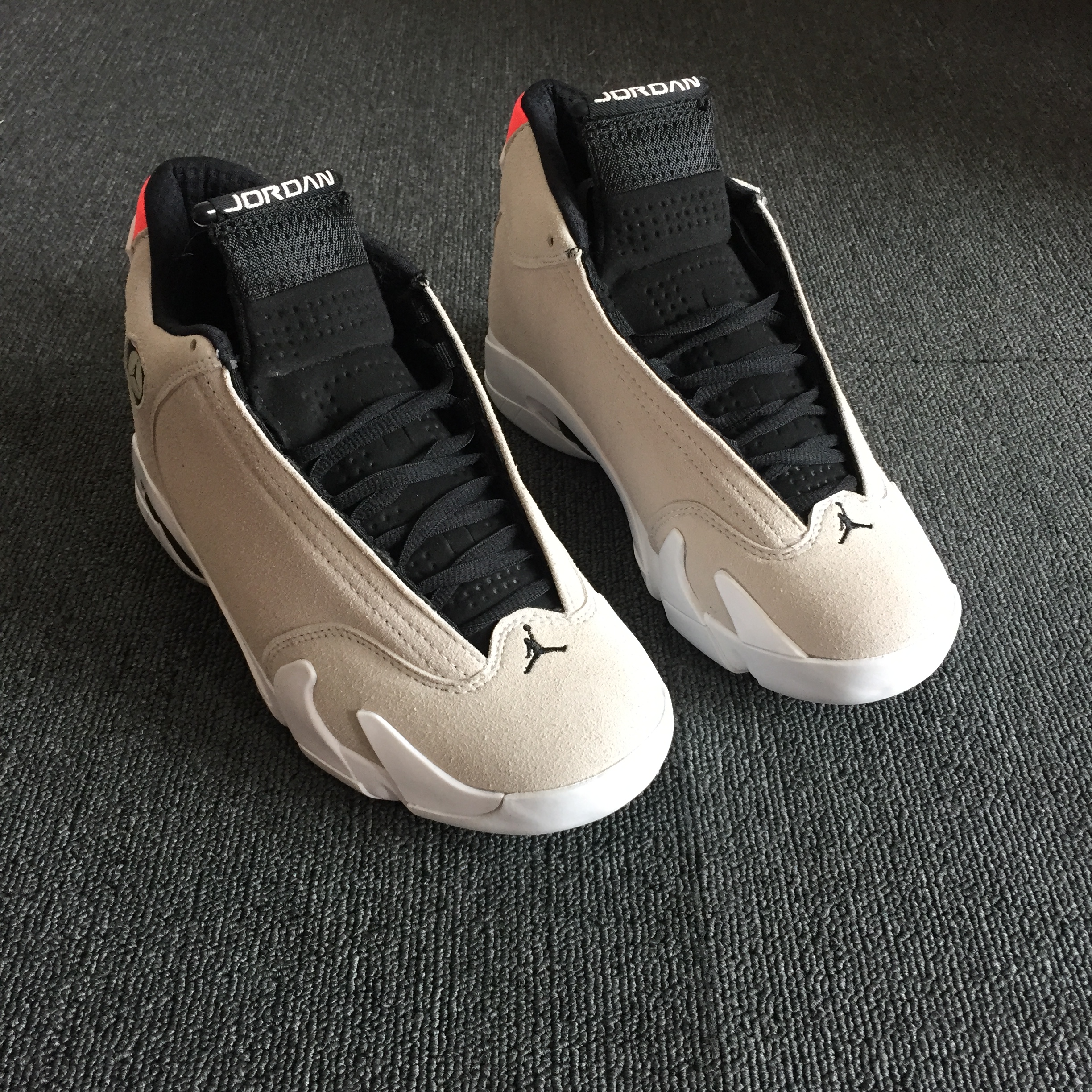 Air Jordan 14 Desert Sand Official Photos Shoes - Click Image to Close